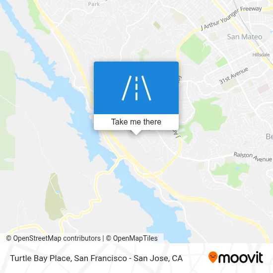 Turtle Bay Place map