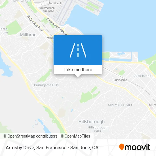 Armsby Drive map