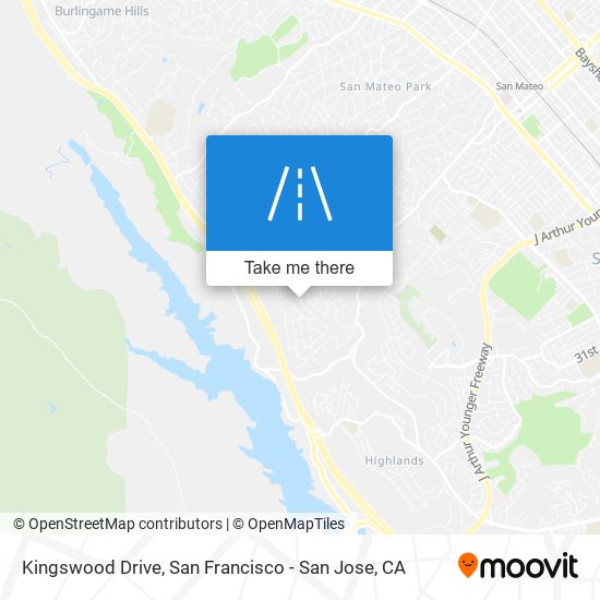 Mapa de Kingswood Drive
