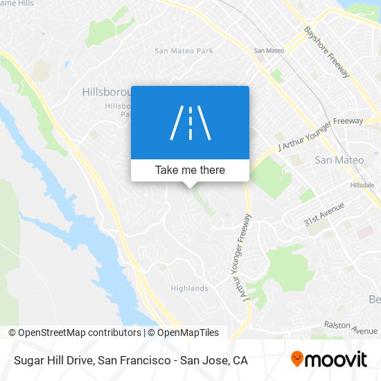Sugar Hill Drive map