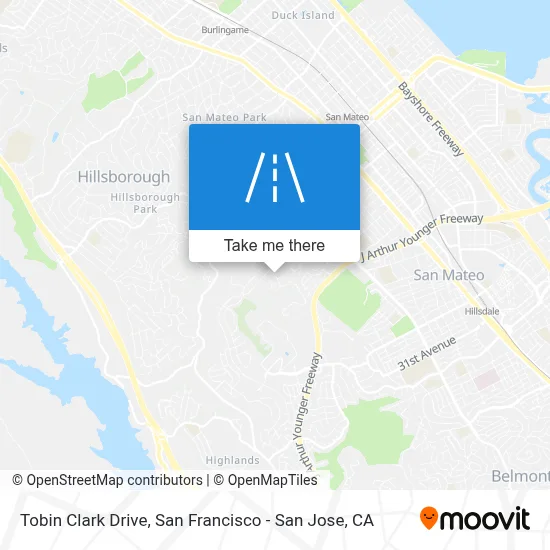 Tobin Clark Drive map