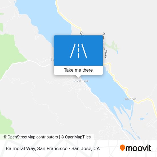 Mapa de Balmoral Way