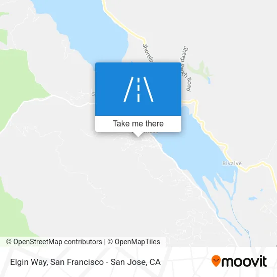 Elgin Way map