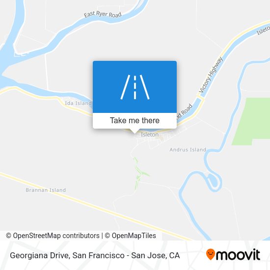 Mapa de Georgiana Drive