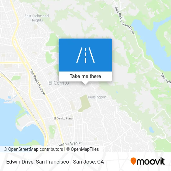 Edwin Drive map