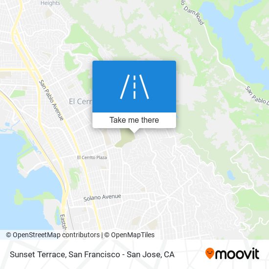 Mapa de Sunset Terrace