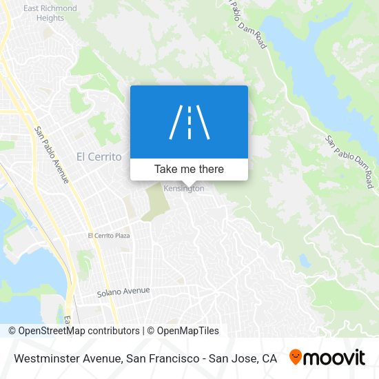 Westminster Avenue map
