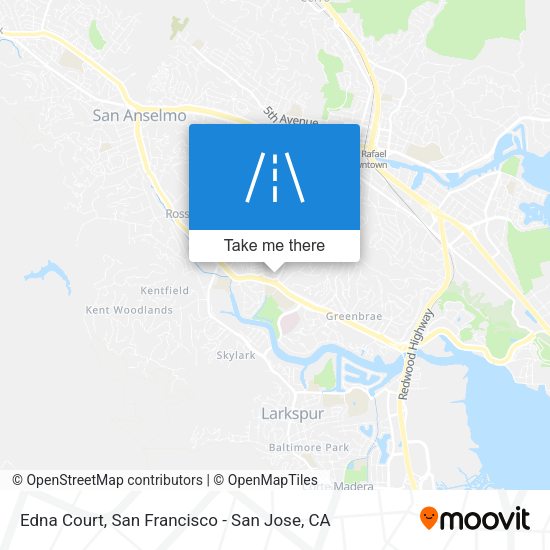 Mapa de Edna Court