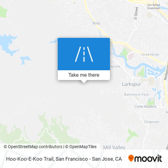 Mapa de Hoo-Koo-E-Koo Trail
