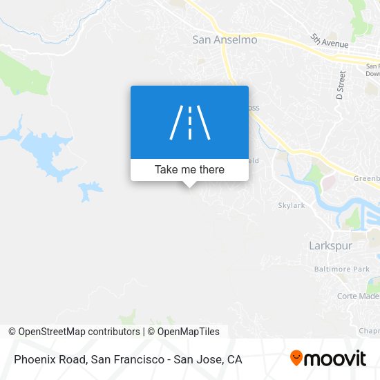 Mapa de Phoenix Road