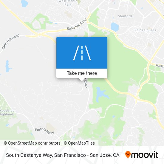 Mapa de South Castanya Way