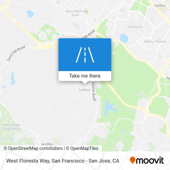 Mapa de West Floresta Way
