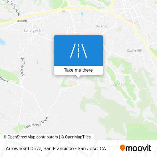 Mapa de Arrowhead Drive