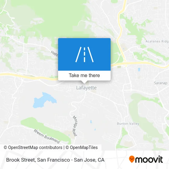Mapa de Brook Street
