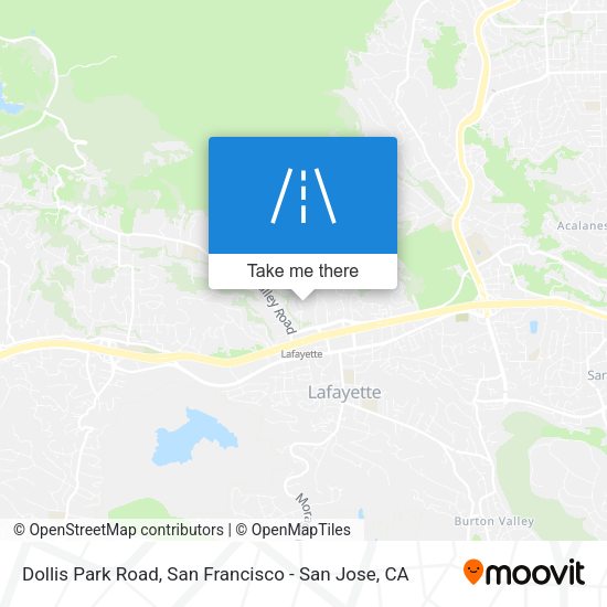 Mapa de Dollis Park Road