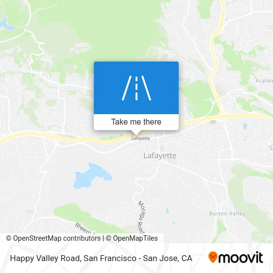 Mapa de Happy Valley Road