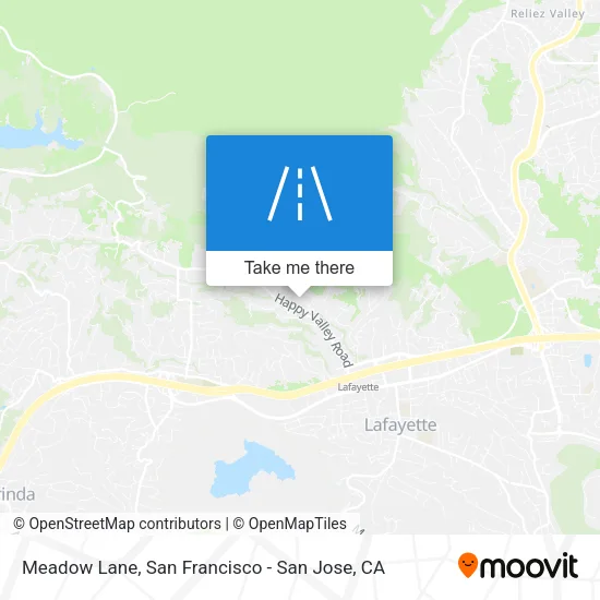 Mapa de Meadow Lane