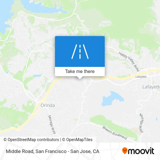 Mapa de Middle Road