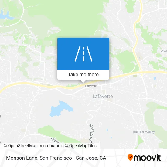 Mapa de Monson Lane