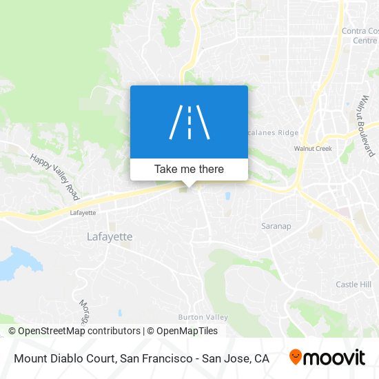 Mount Diablo Court map