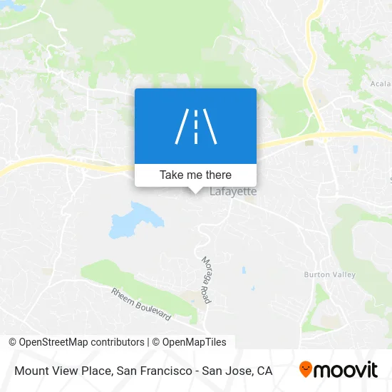 Mount View Place map