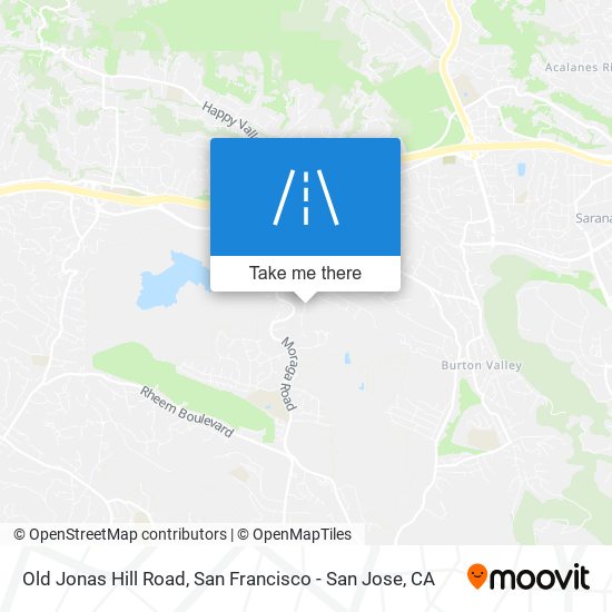 Mapa de Old Jonas Hill Road