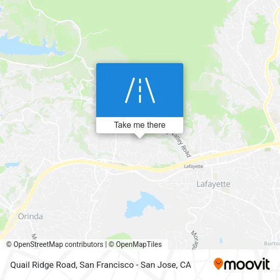 Mapa de Quail Ridge Road