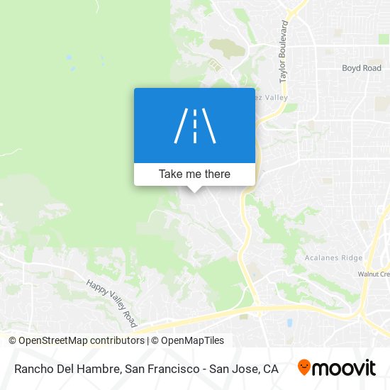 Mapa de Rancho Del Hambre