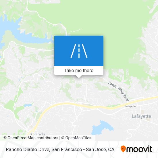 Mapa de Rancho Diablo Drive