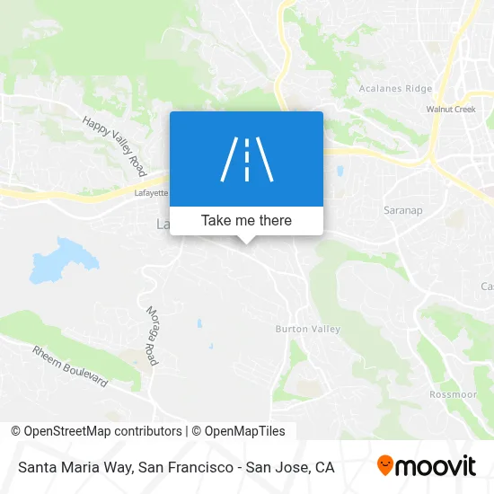Santa Maria Way map