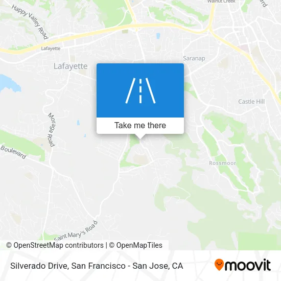 Mapa de Silverado Drive
