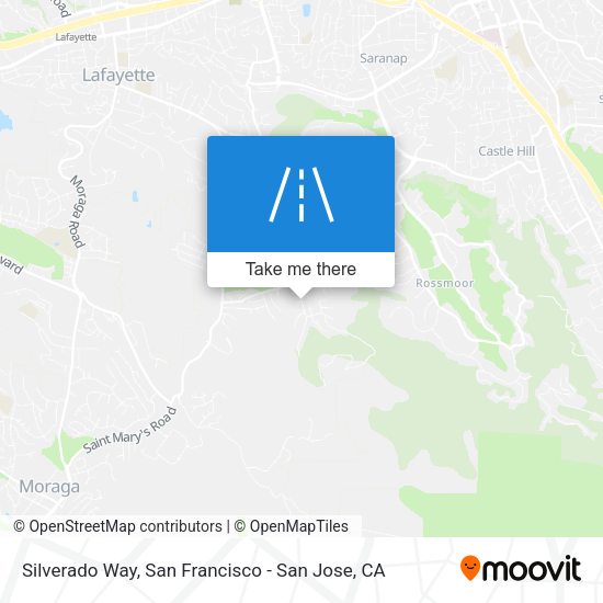 Silverado Way map