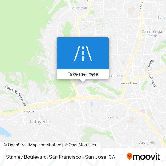 Stanley Boulevard map