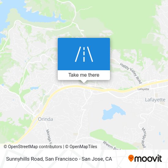 Mapa de Sunnyhills Road