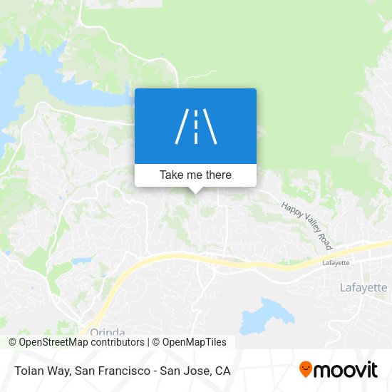 Mapa de Tolan Way