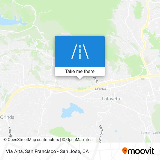 Mapa de Via Alta
