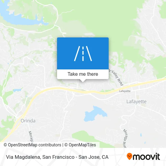Mapa de Via Magdalena