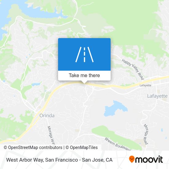 Mapa de West Arbor Way