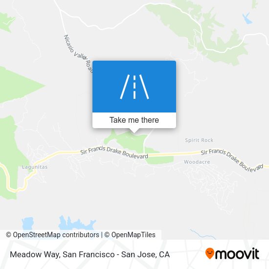 Mapa de Meadow Way