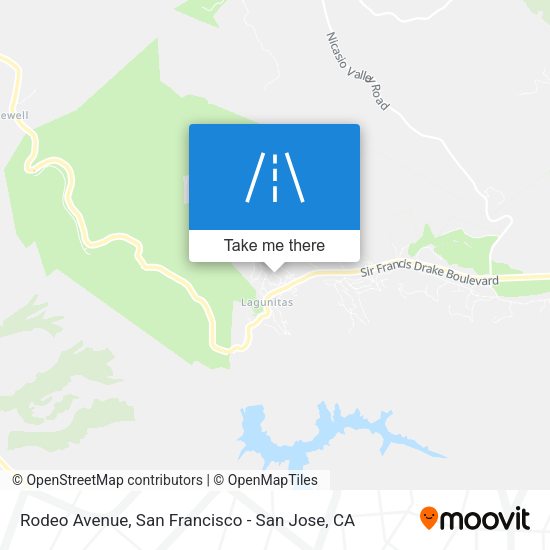 Mapa de Rodeo Avenue