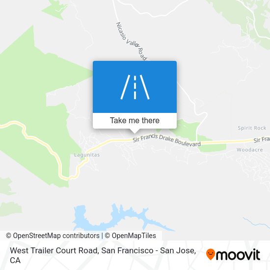 Mapa de West Trailer Court Road