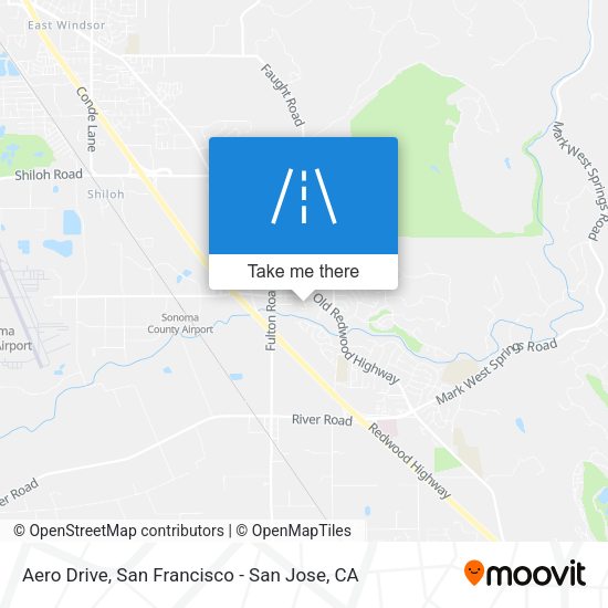 Mapa de Aero Drive