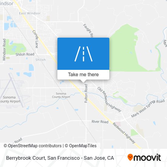 Berrybrook Court map