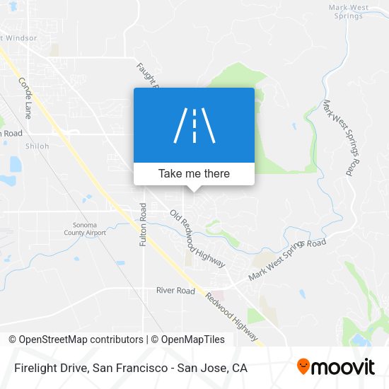 Mapa de Firelight Drive