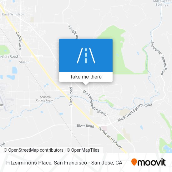 Fitzsimmons Place map