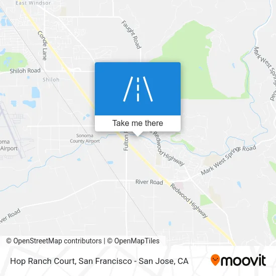 Mapa de Hop Ranch Court