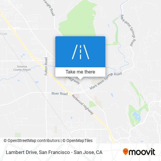Lambert Drive map