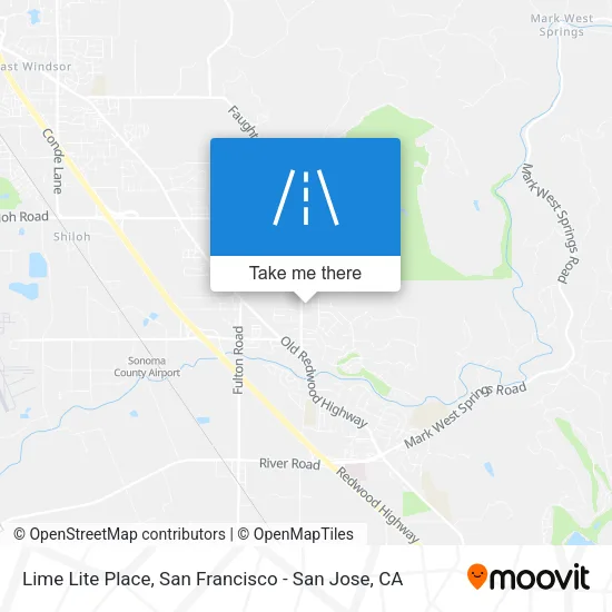 Mapa de Lime Lite Place