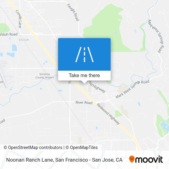 Noonan Ranch Lane map