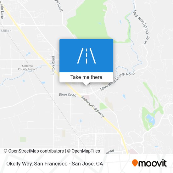 Mapa de Okelly Way